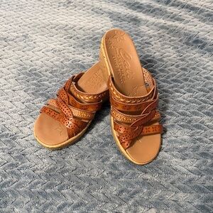 Skechers Brown Multi-Strap Sandals
